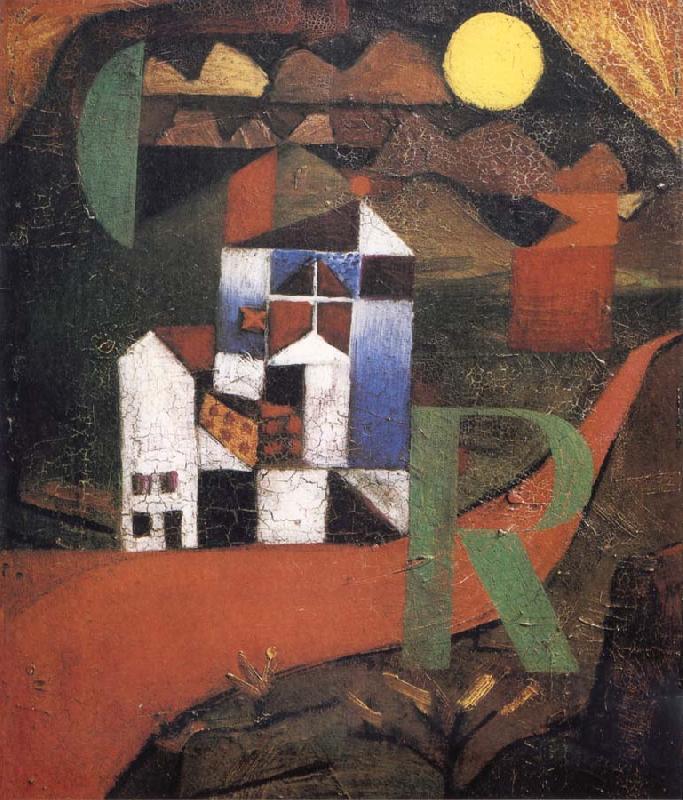 Paul Klee Villa R oil painting image